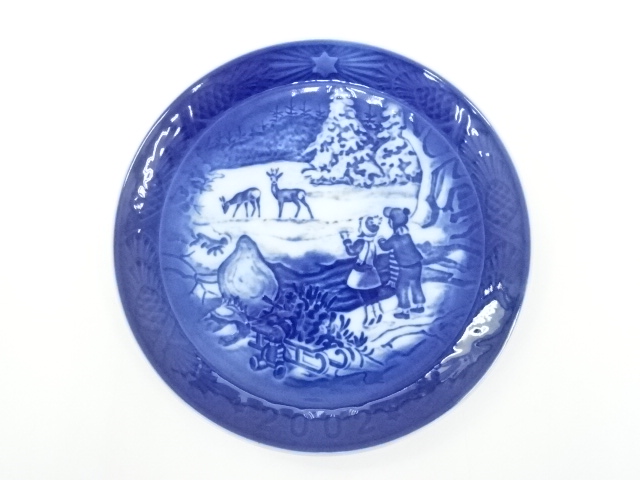 Royal Copenhagen　ロイヤルコペンハーゲン　イヤープレート（2002年）